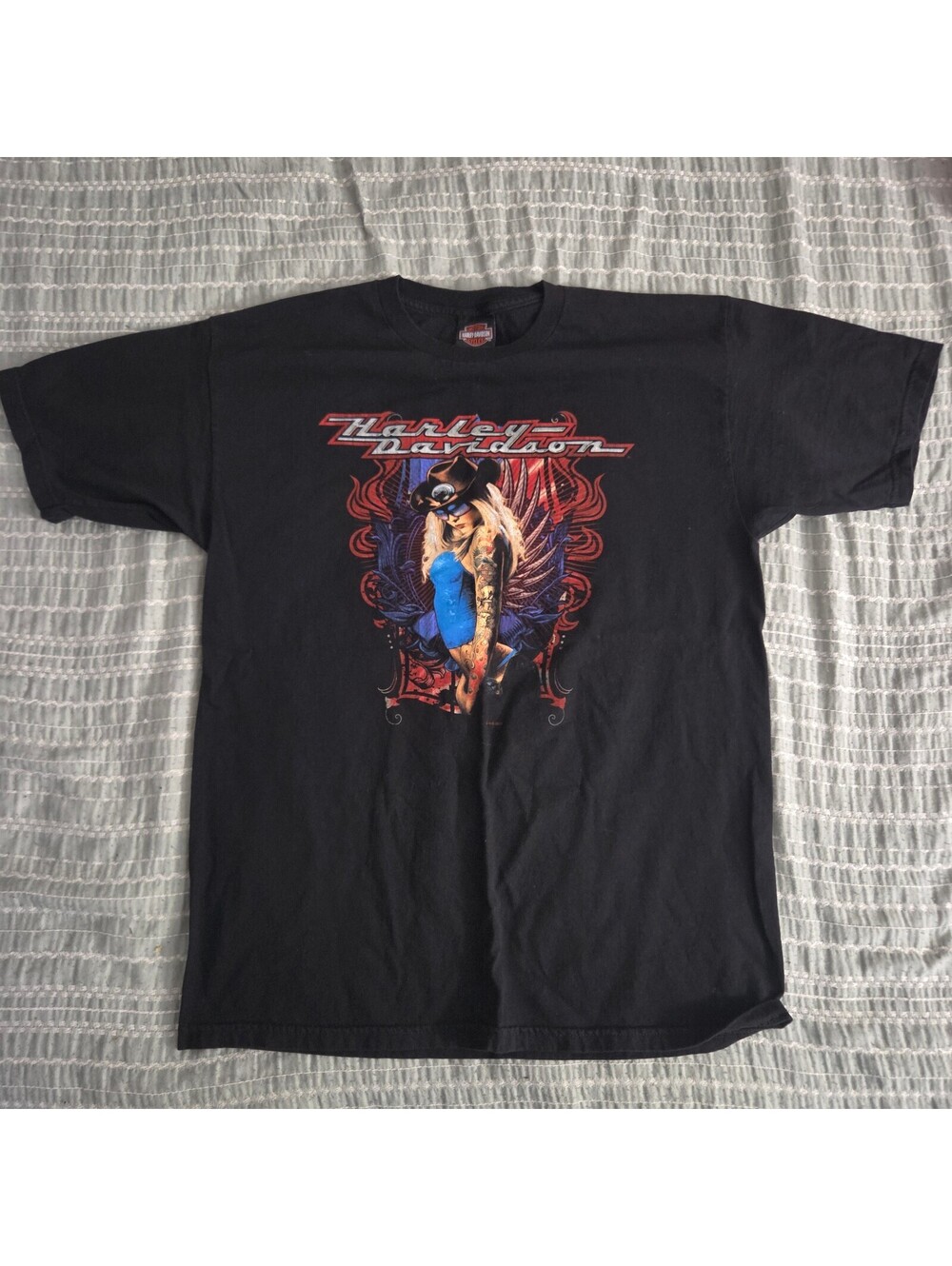 Harley-Davidson black graphic T-shirt